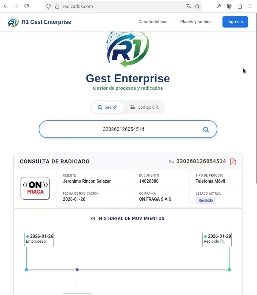 Búsqueda por número